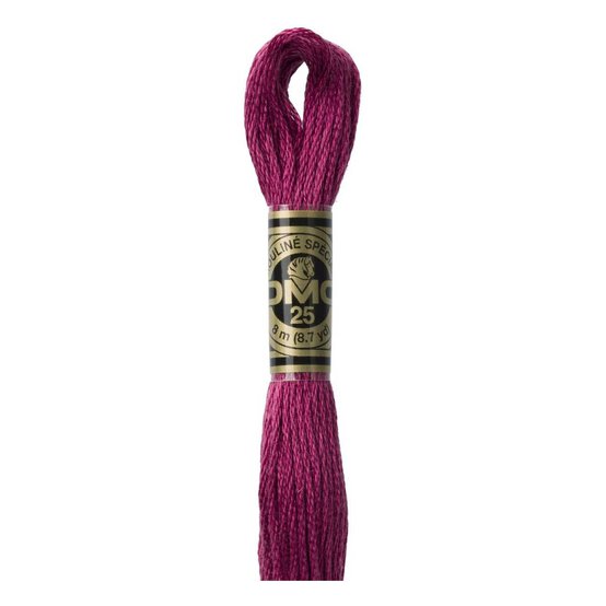 DMC Pink Mouline Special 25 Cotton Thread 8m (3803) image number 1