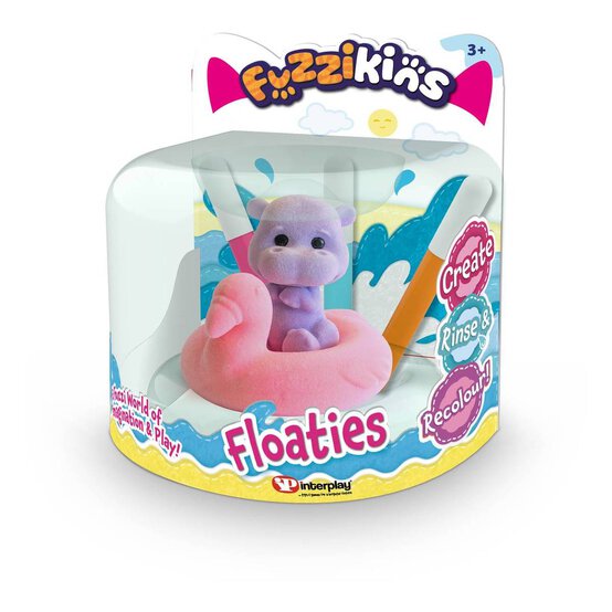 Fuzzikins Hippo and Flamingo Floaties image number 1
