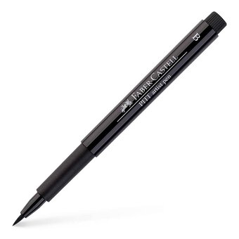 Faber-Castell Black Pitt Artist Pens 4 Pack