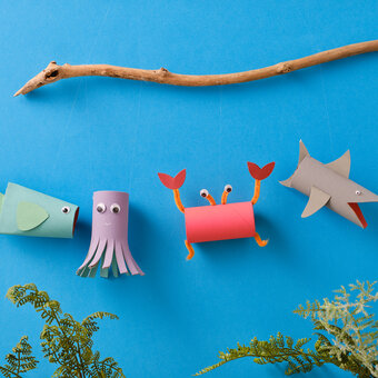 How to Make a DIY Sea Creature Mobile