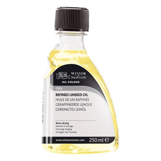 Winsor & Newton Refined Linseed Oil 250ml