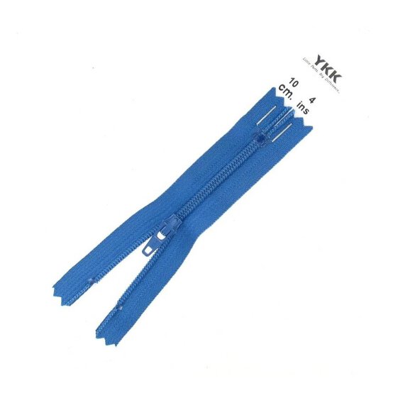 YKK Blue Dress and Skirt Zip 10cm image number 1