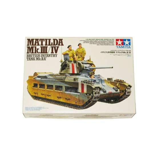 Tamiya Matilda British Infantry Tank Model Kit image number 1