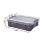 Whitefurze Allstore 2.3 Litre Transparent Grey Storage Box image number 4
