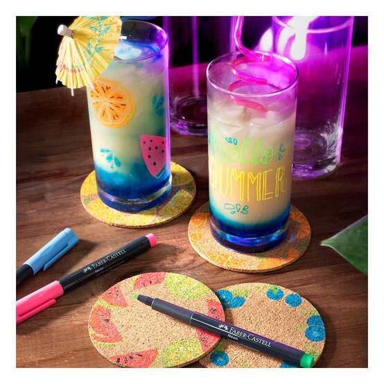 Faber-Castell Neon Markers 6 Pack image number 2