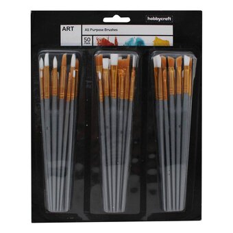 All Purpose Brushes 50 Pack