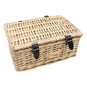 Medium Brown Wicker Hamper 36cm x 14cm x 25cm image number 1