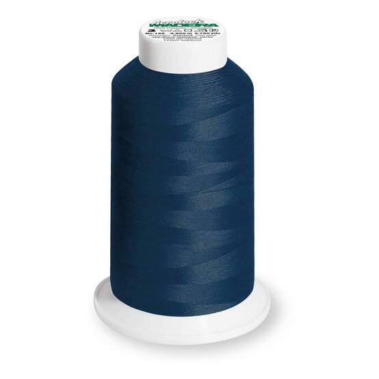 Madeira Navy Blue Aerolock Overlocker Thread 2500m (8420) image number 1