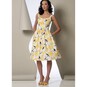 Vogue Sleeveless Dress Sewing Pattern V9100 (14-22) image number 5