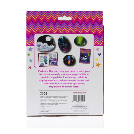 Galaxy Rock Painting image number 3