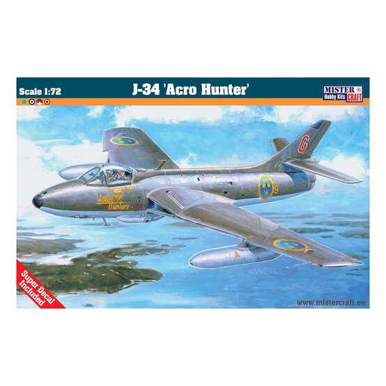MisterCraft J-34 Acro Hunter Model Kit 1:72 image number 1