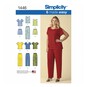 Simplicity Women&rsquo;s Separates Sewing Pattern 1446 (18-24) image number 1