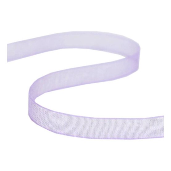 Lilac Organdie Ribbon 6mm x 8m image number 1