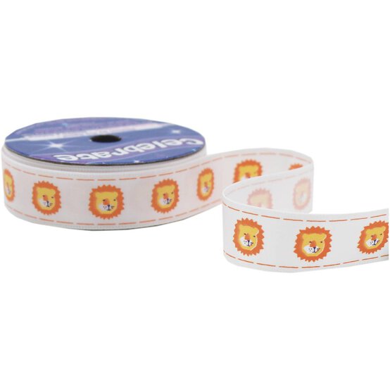 Lion Satin Ribbon 16mm x 4m image number 3