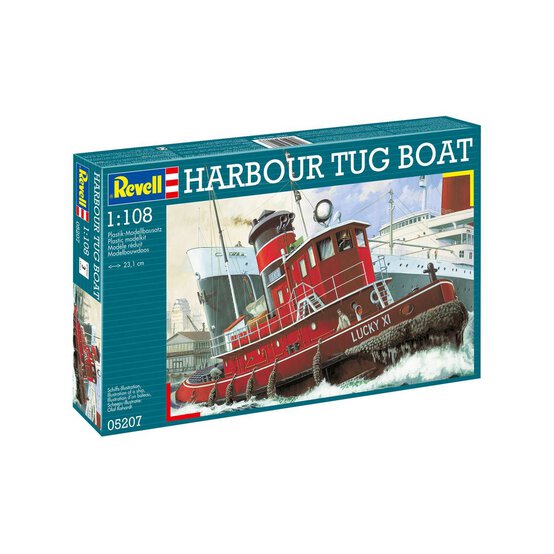 Revell Harbour Tug Boat Model Kit 1:108 image number 1