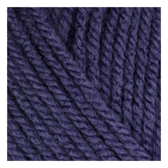 Women's Institute Dark Lilac Premium Acrylic Yarn 100g image number 2