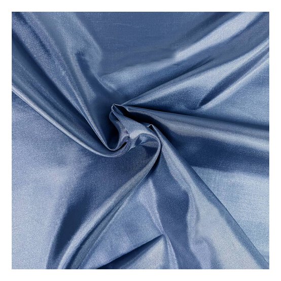 Navy Silky Habutae Fabric by the Metre image number 1