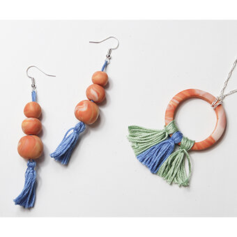 How to Make Marbled Fimo Jewellery