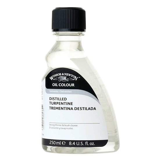 Winsor & Newton Distilled Turpentine 250ml