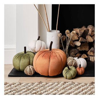 Green Plush Pumpkin 17cm