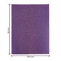 Purple Metallic Spot EVA Foam Sheet 22.5cm x 30cm image number 5