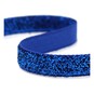 Metallic Cobalt Blue Woven Sparkle Ribbon 10mm x 2.5m image number 1