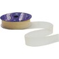 Ivory Organdie Ribbon 12mm x 6m image number 3