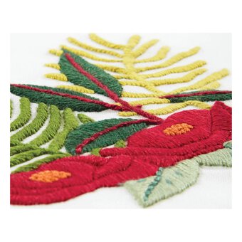 FREE PATTERN DMC Tropical Fern Bouquet Embroidery 0006