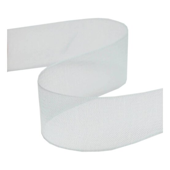 Baby Blue Organdie Ribbon 20mm x 5m image number 1