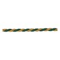 Green and Gold 6mm Cord Trim by the Metre image number 1