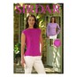 Sirdar Wash 'n' Wear Double Crepe DK Women's Tops Digital Pattern 7940 image number 1