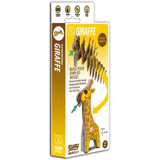 Eugy 3D Giraffe Model image number 3