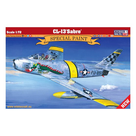 MisterCraft F-86F Sabre Model Kit 1:72 image number 1