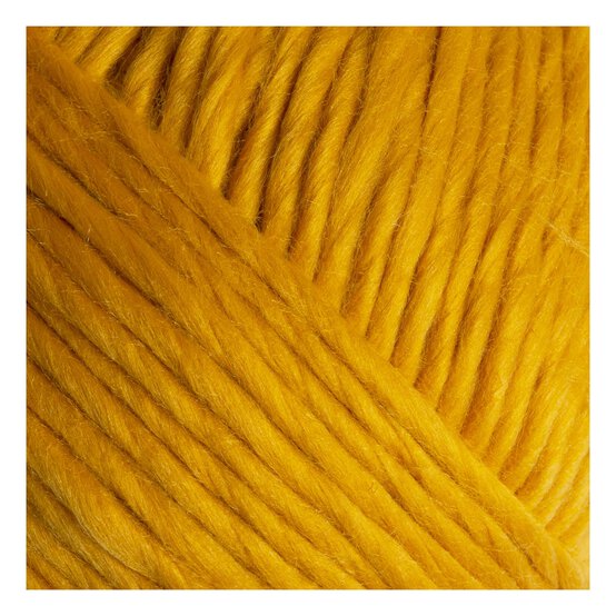 Wendy Mustard Knit&rsquo;s Recycled Yarn 100g image number 2