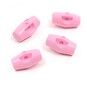 Hemline Pink Basic Barrel Button 4 Pack image number 1
