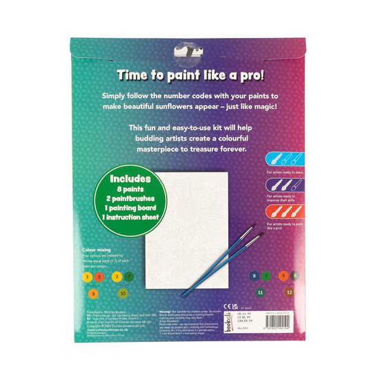 Flowers Paint by Numbers image number 5