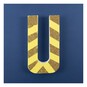 Mache Letter U 20cm image number 2