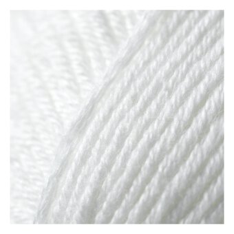 Knitcraft White Tiny Friends Yarn 25g