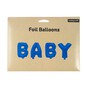 Blue Baby Foil Balloon Set image number 3