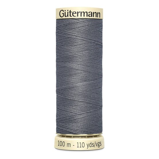 Gutermann Grey Sew All Thread 100m (497) image number 1