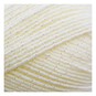 Cream Baby Brilliance DK Yarn 100g image number 2