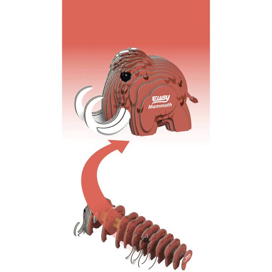 Eugy 3D Mammoth Model image number 3
