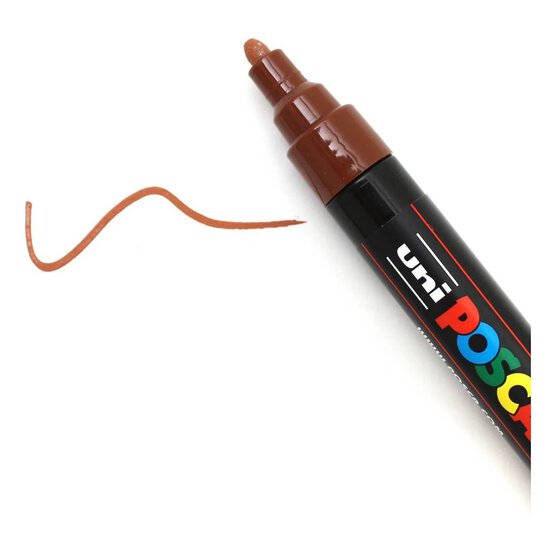 Uni-ball Brown Posca Marker PC-5M image number 1