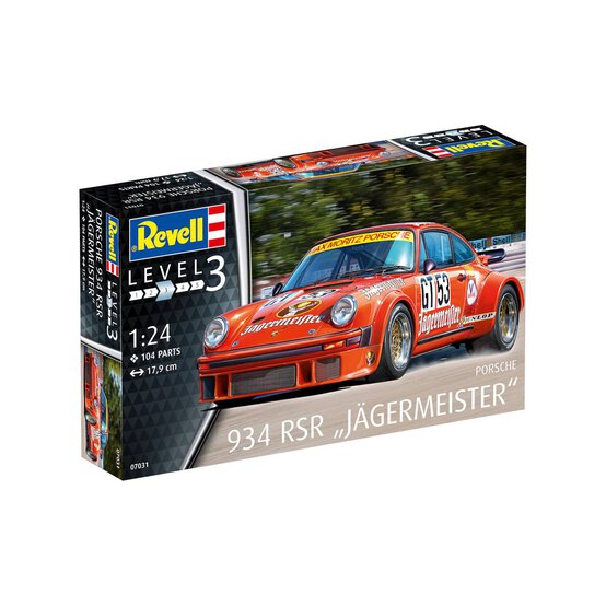 Revell 934 RSR Jagermeister Model Kit 1:24 image number 1