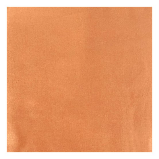 Peach Cotton Homespun Fabric by the Metre image number 2