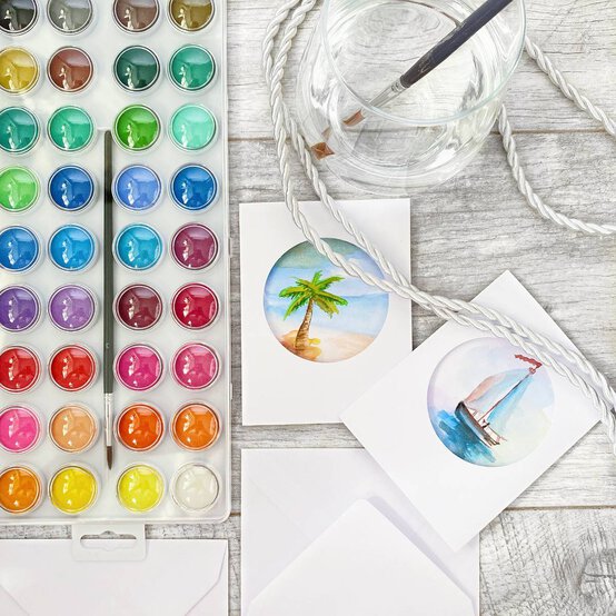 Watercolour Pans Set 36 Pieces image number 4