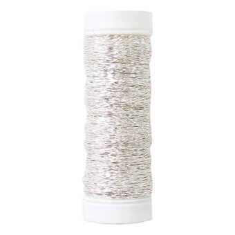 Oasis Silver Floral Bullion Wire 25g