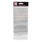 Anita's Small Silver Number Outline Stickers image number 1