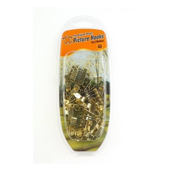 X The Original Patent Picture Hooks Number 2 Medium image number 1