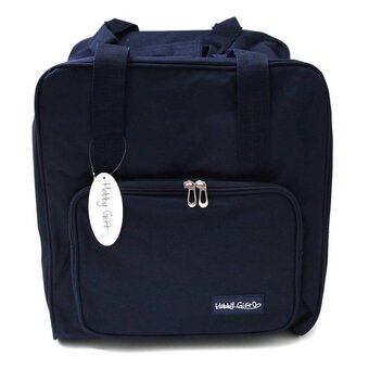 Navy Blue Overlocker Machine Bag